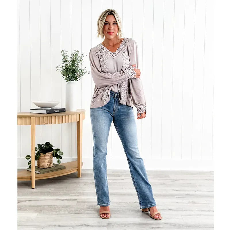 🔥2025 Hot Trend🔥Tummy Control Bootcut Jeans 🔥(Buy 2 Free Shipping)📦
