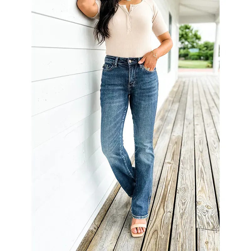 🔥2025 Hot Trend🔥Tummy Control Bootcut Jeans 🔥(Buy 2 Free Shipping)📦
