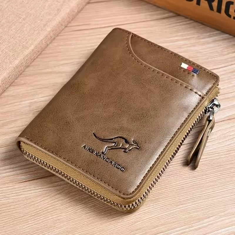 Men Wallet Zipper Purse