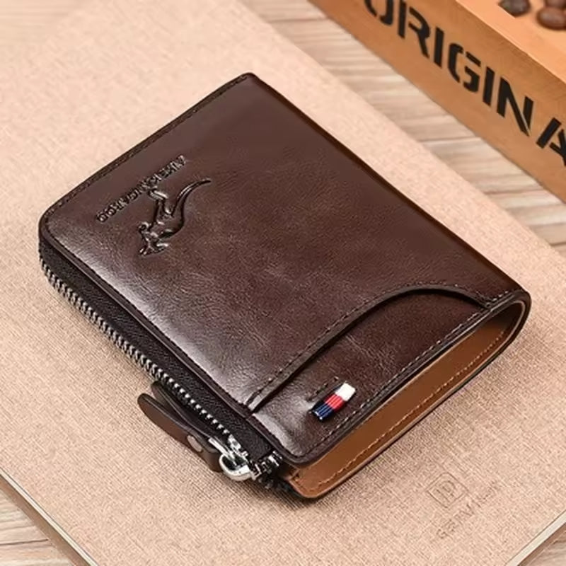 Men Wallet Zipper Purse