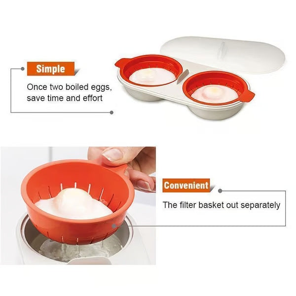 ⛄️Winter Sale - 59% OFF🎁 Portable Egg Cooker For Microwave