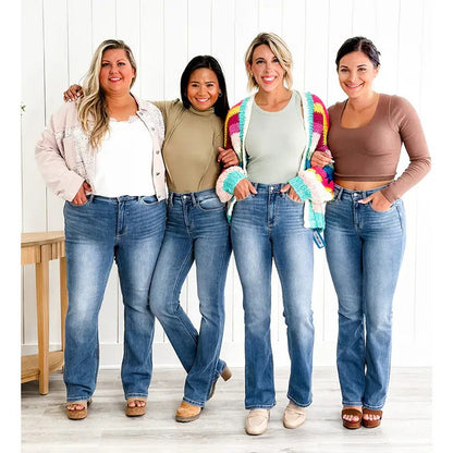 🔥2025 Hot Trend🔥Tummy Control Bootcut Jeans 🔥(Buy 2 Free Shipping)📦