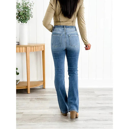 🔥2025 Hot Trend🔥Tummy Control Bootcut Jeans 🔥(Buy 2 Free Shipping)📦