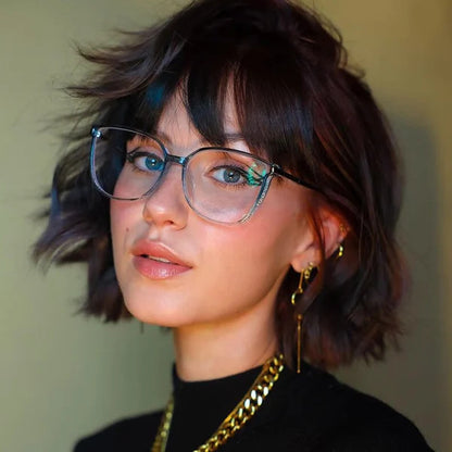 🔥LAST DAY SALE 70% OFF🔥Women Portable Fashion Anti Blue Light Reading Glasses✨